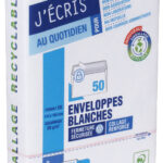 GPV enveloppen, C6, 114 x 162 mm, wit, zonder venster, 50 st.