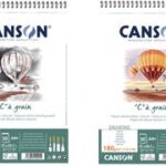 Canson Tekenpapier Spiraalblok Gekorreld A5 180g/m²