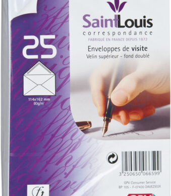 GPV visitekaart-envelop, 114 x 162 mm, wit