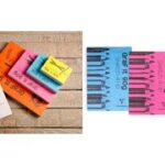 Clairefontaine schetsblok GRAFISCH, A4-formaat, geassorteerde kleuren.