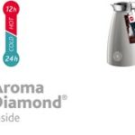 Geïsoleerde thermosfles Plaza, 1 liter, zilverkleurig.