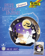 Spookachtig zwart lantaarnbouwtpakket