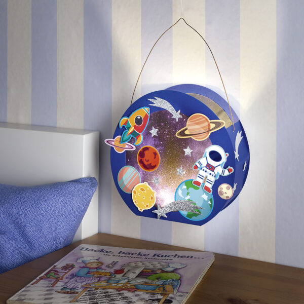 Maakkaartenset 'Heelal', blauw