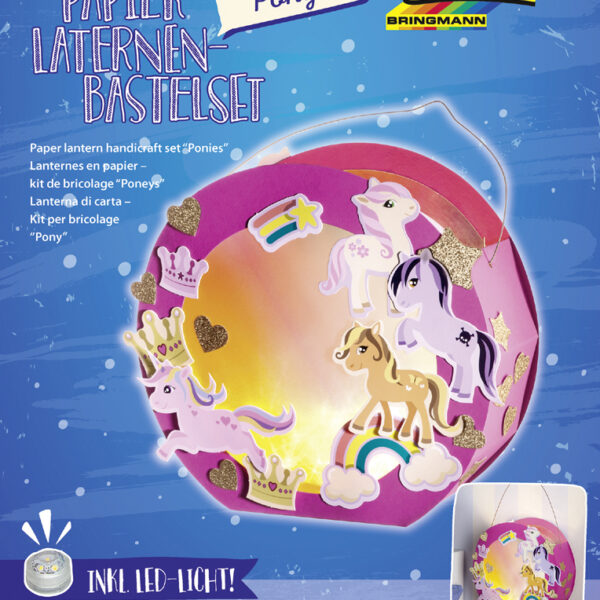 Roze Paardje Lamp Maakpakket