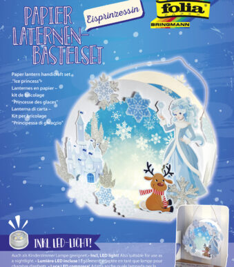 Knutselset 'IJsprinses', wit