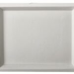 PAPSTAR bord van suikerriet 'pure', rechthoekig, 130 x 260 mm, 50 stuks