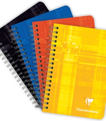 Clairefontaine spiraalboek, 90 x 140 mm, geruit