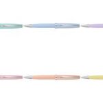 Pelikan pastelblauwe Jazz balpen.