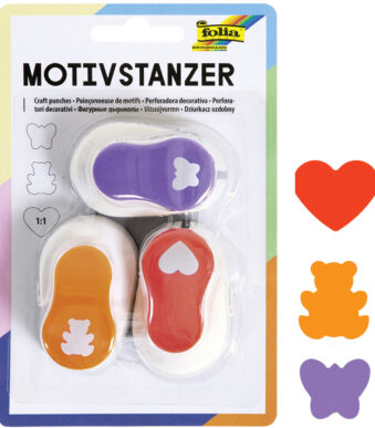 Kaartstansset 'Motieven voor het hele jaar', klein, set 1