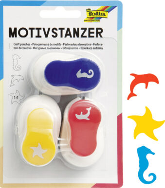 Ponsjablonen voor kalenderpatronen, klein set 3