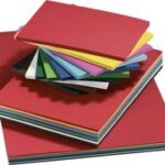 folia gekleurd karton, DIN A4, 160 g/m2, glad, 10 kleuren assorti