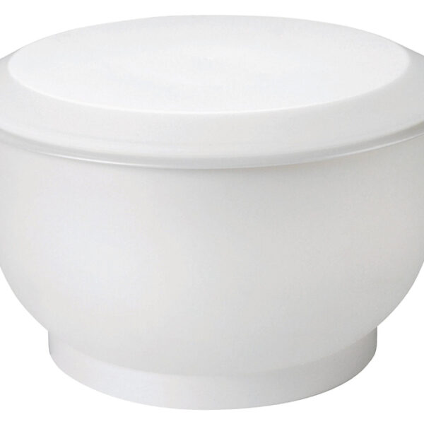 Kneedkom, 8 liter, wit