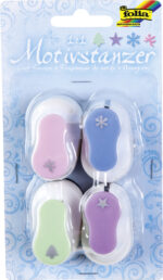 Folia ponstanssetje Kersmotieven, geassorteerd