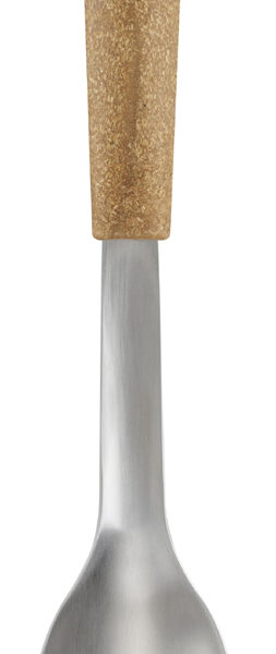 BioServeervork met houten greep