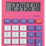 MAUL zakrekenmachine M 8, 8-cijferig, roze