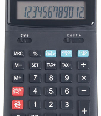 MAUL desktop rekenmachine MCT 500, 12-cijferig, zwart