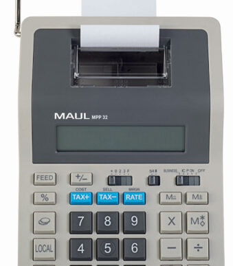 MAUL printende desktop-rekenmachine printing MPP 32, grijs