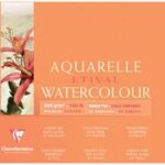Aquarelpapierblok Clairefontaine, 100 x 150 mm