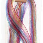 Glittergaren vlechtkabels 'Glitter Mix', 1 meter