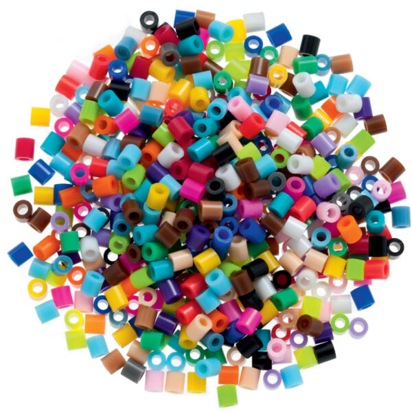 Strijkkralen, gekleurd gemengd, 2.000 stuks