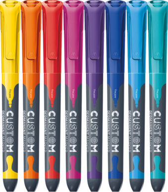 Maped Permanent-marker CUSTOM, 12 stuks in kunststof etui