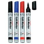 Permanente markeerstift, assortiment, ronde punt.