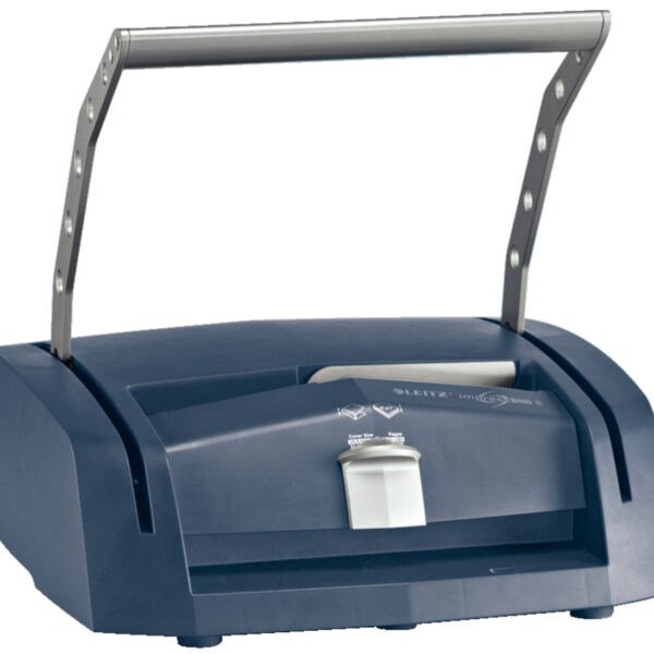 LEITZ boekbindmachine impressBIND 280, zilver/blauw