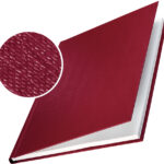 LEITZ boekbindmap impressBind, A4, 3,5 mm, bordeaux, hardcover
