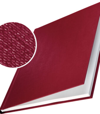 LEITZ boekbindmap impressBind, A4, 3,5 mm, bordeaux, hardcover