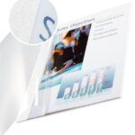LEITZ boekbindmap impressBind, A4, 3,5 mm, wit, softcover