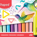 Maped tekstmarker FLUO'PEPS Classic, 12 stuks in doosje