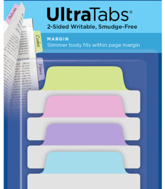 AVERY Zweckform zelfklevende tabs UltraTabs Pastel, 63,5 x 25 mm
