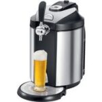 Clatronic biertapsysteem, zwart/zilver