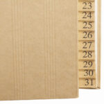 extendos pultordner / sorteerordner, 1 - 31, 31 vakken