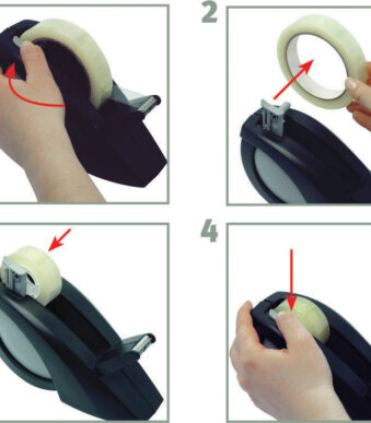 Maped tafeldispenser Expert Compact Pro Green, zwart/grijs