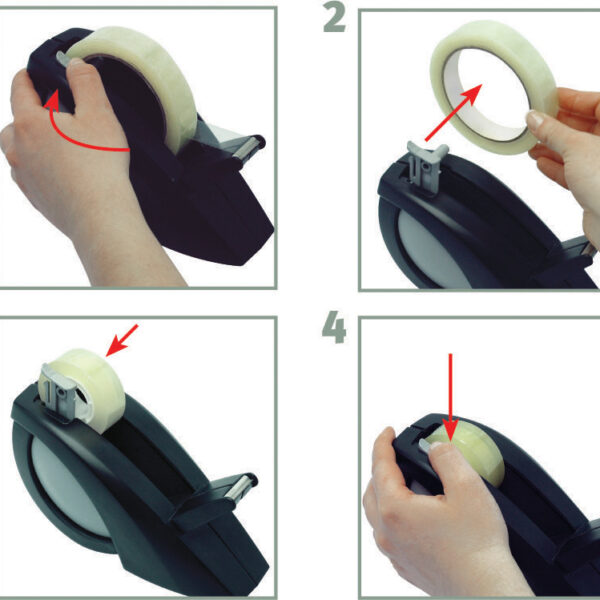 Maped tafeldispenser Expert Compact Pro Green, zwart/grijs