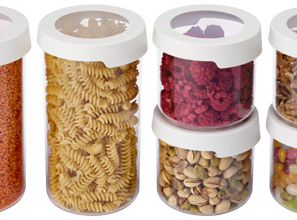 smartstore droge-voorraaddoos 'Vision', rond, 0,75 L, wit