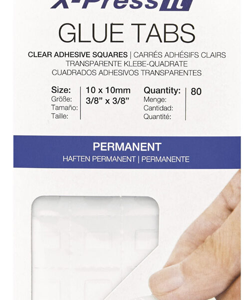 transotype X-Press It zelfklevende vierkante pads, permanent