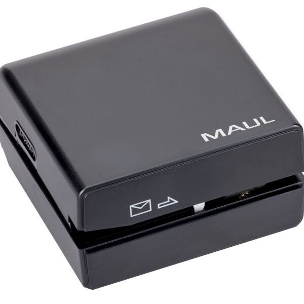 MAUL electrische briefopener, batterijvoeding, zwart