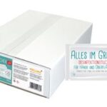 HELLMA desinfectiedoekjes 'Alles in de hand', in doos