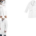 Katoenen schort, 190 g/m², maat L, wit