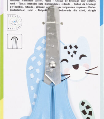 Kinderknipschaartje, rond, lengte: circa 135 mm