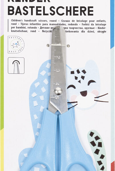 Kinderknipschaartje, rond, lengte: circa 135 mm