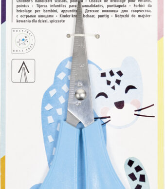 Kinderknipschaartje, puntje, lengte: ca. 13,5 cm