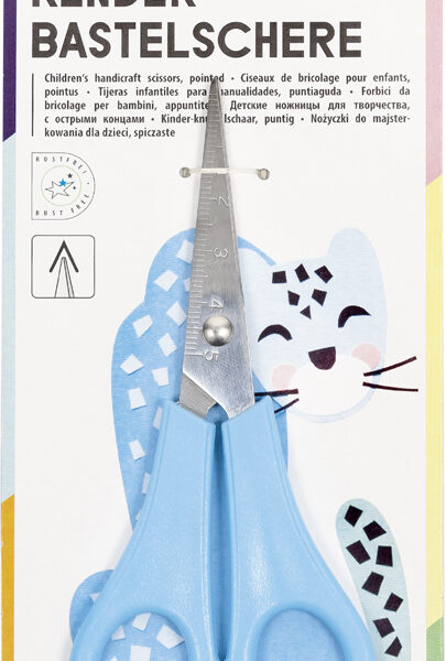 Kinderknipschaartje, puntje, lengte: ca. 13,5 cm