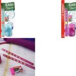 Stabilo gemakkelijk-schrijfset voor rechtshandigen, roze.