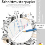 Transparant patroonpapier, 100 x 150 cm