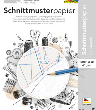 Transparant patroonpapier, 100 x 150 cm