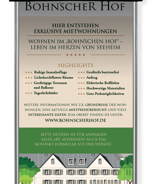 deflecto - Folderbox voor buiten - Formaat 1/3 A4