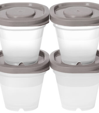 smartstore vershouddoos 'Fresh', 4 x 50 ml, grijs / transparant